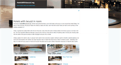 Desktop Screenshot of hotelswithjacuzzi.org